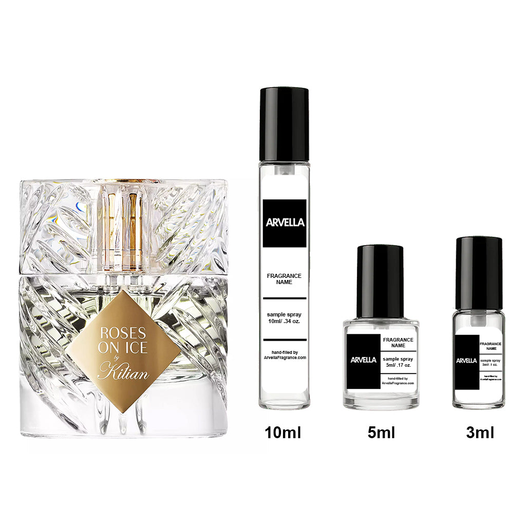 Kilian Roses on Ice Sample 10ml Spray - Arvella Fragrance